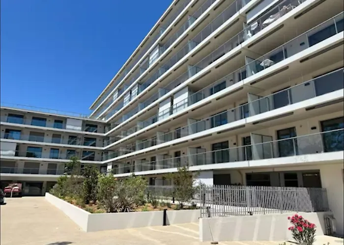 Piscine Rooftop Neuve Lejlighed Saint-Laurent-du-Var